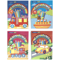Marlin Kids Funtime Colouring Book 48 Page 